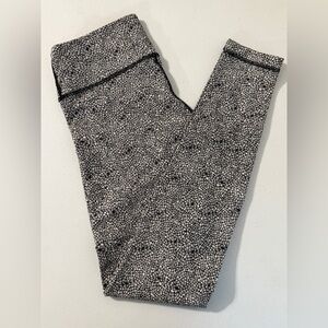 Lululemon Wunder Under Leggings Size 6 Plush Petal Deep Coal Ghost Pants Blk